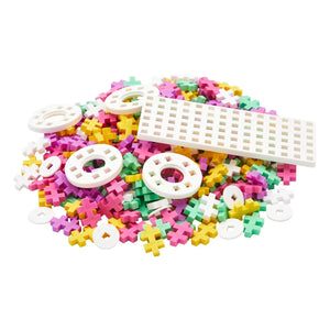 Plus-Plus - Tubo Coche Caramelo - 200 piezas