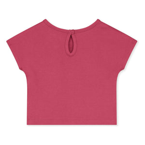 Gray Label - Camiseta de algodón orgánico | Fucsia