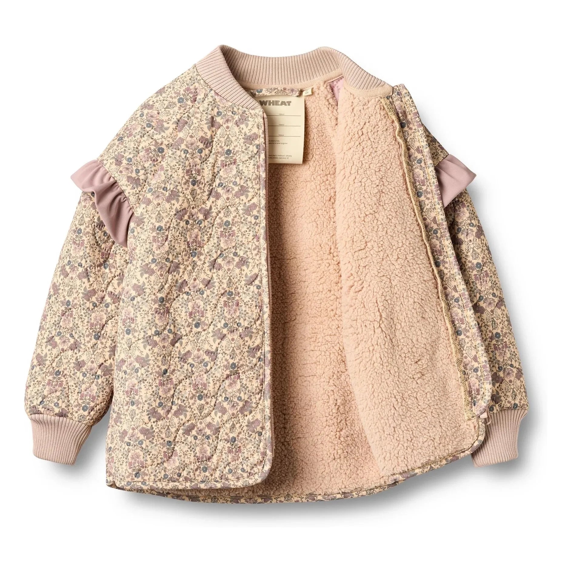Wheat - Ellas Chaqueta Acolchada Térmica con Fibra Reciclada | Rosa