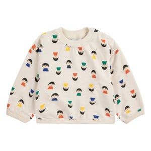 Bobo Choses - Sudadera Pawn de algodón orgánico | Crudo