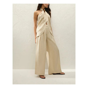 Faithfull the Brand - Top de lino Biba | Panna Cotta