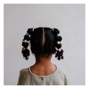 Mimi & Lula - Set de 8 Mini Scrunchies Stellina | Azul
