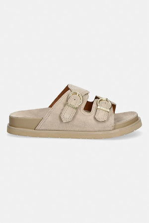 Gant zapatillas de mujer destalonadas de ante con puntera abierta Mardale