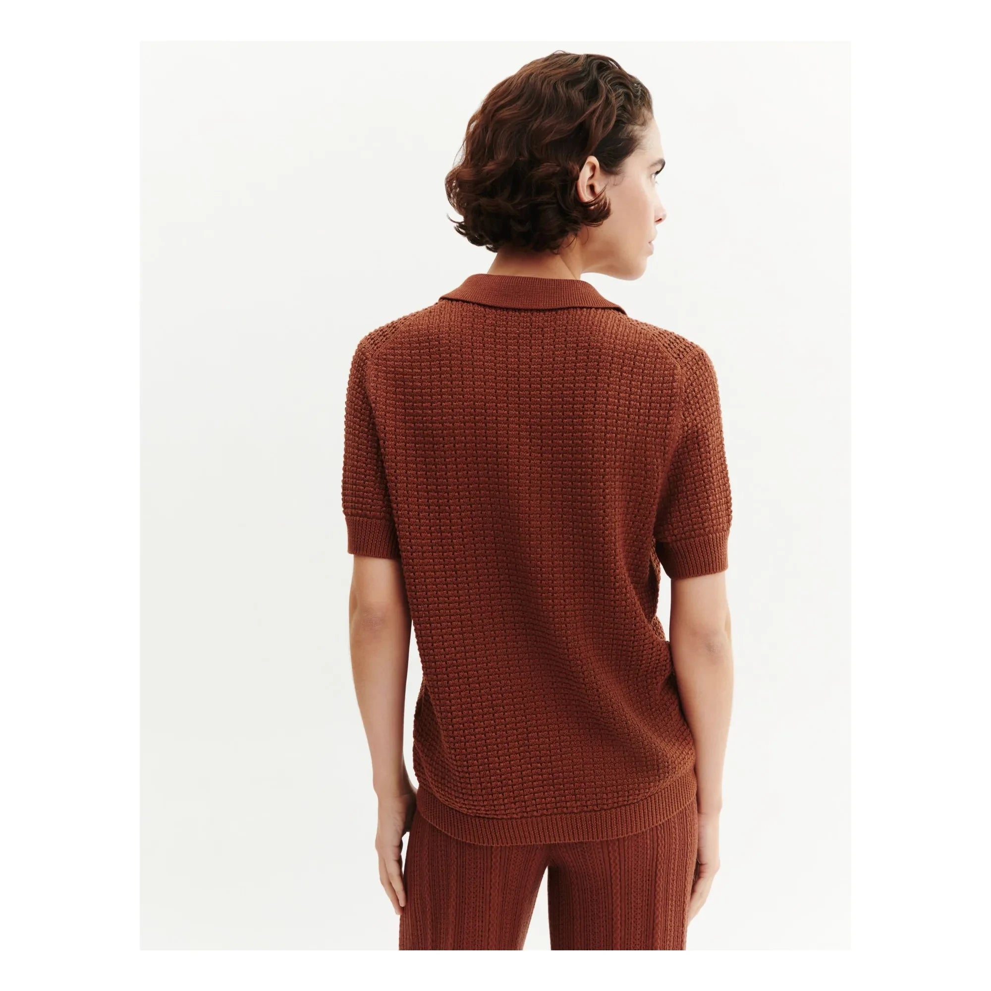 Bompard - Polo de punto calado gofrado | Hena