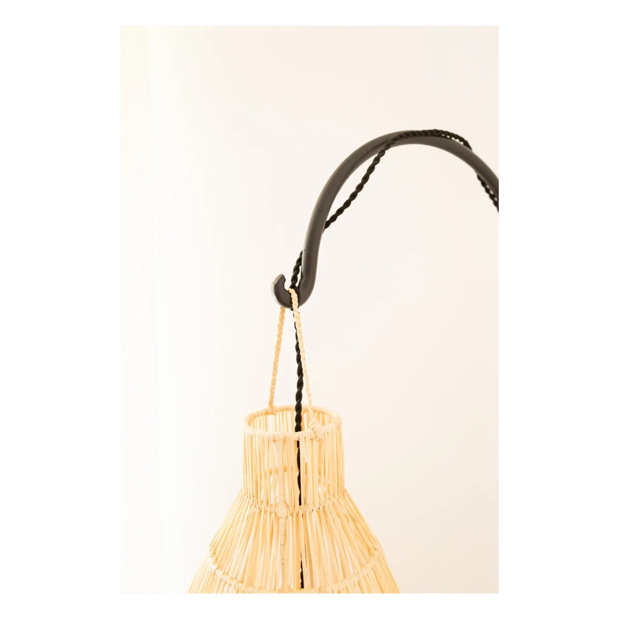 Cosydar - Lámpara de pie Teku - 150 cm | Negro