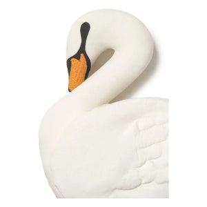 Lorena Canals - Cojín Cisne | Blanco