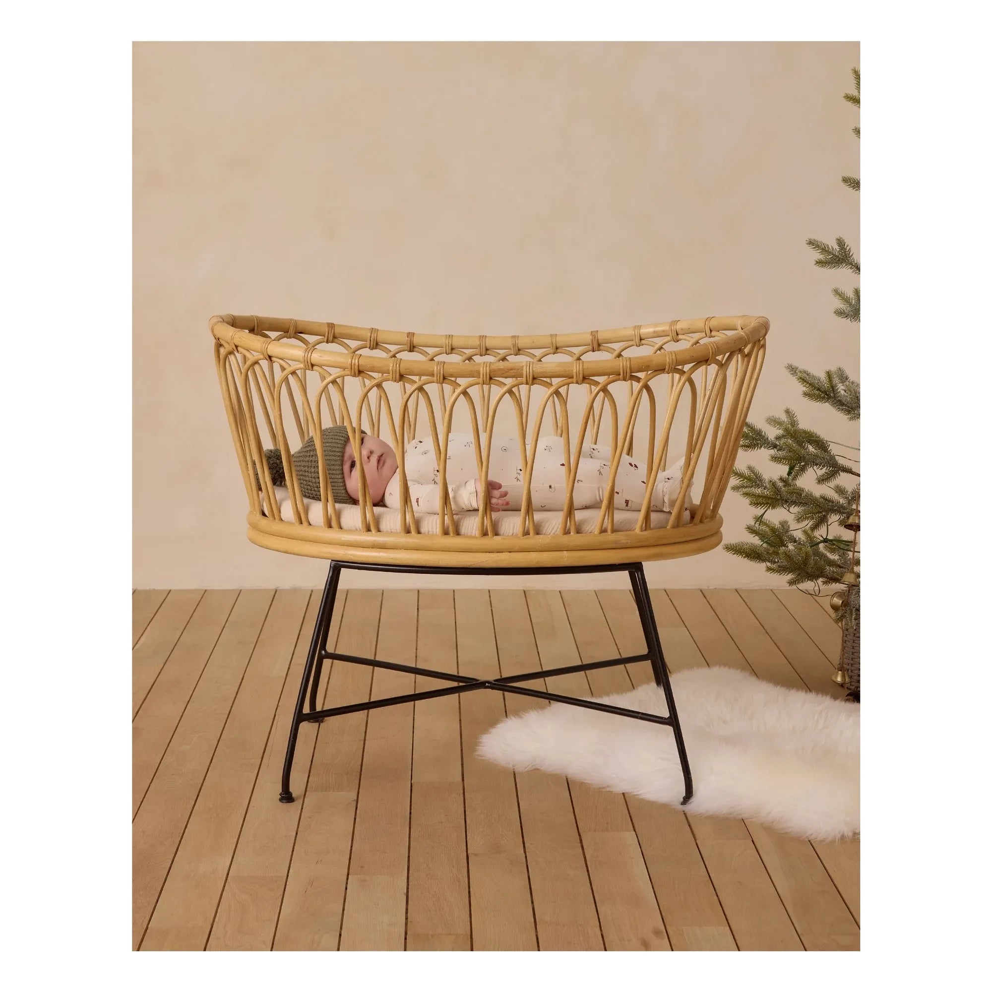 Quincy Mae - Mono con pies Winter Wonderland | Crudo