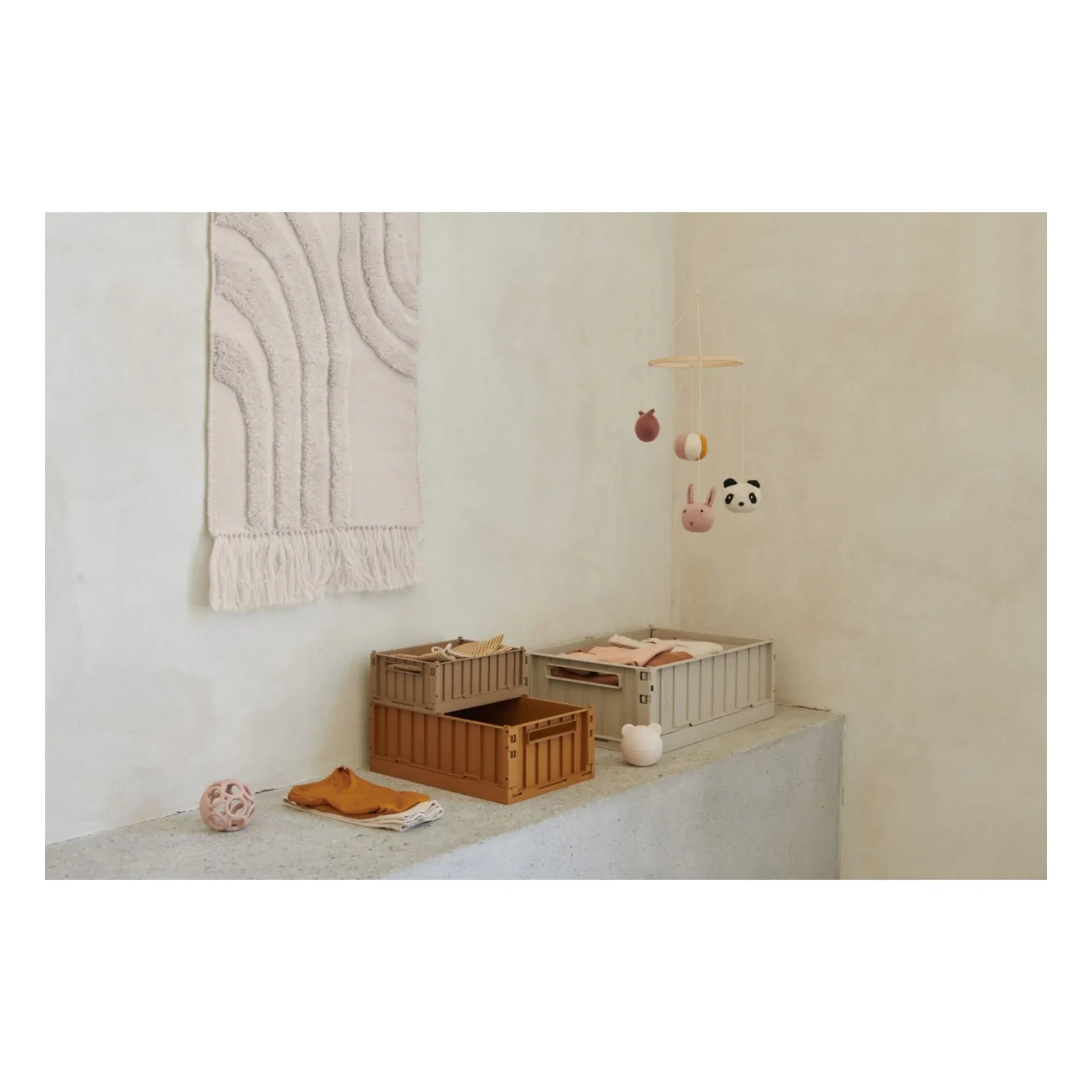 Liewood - Cestas Plegables Weston - Set de 2 | Avena