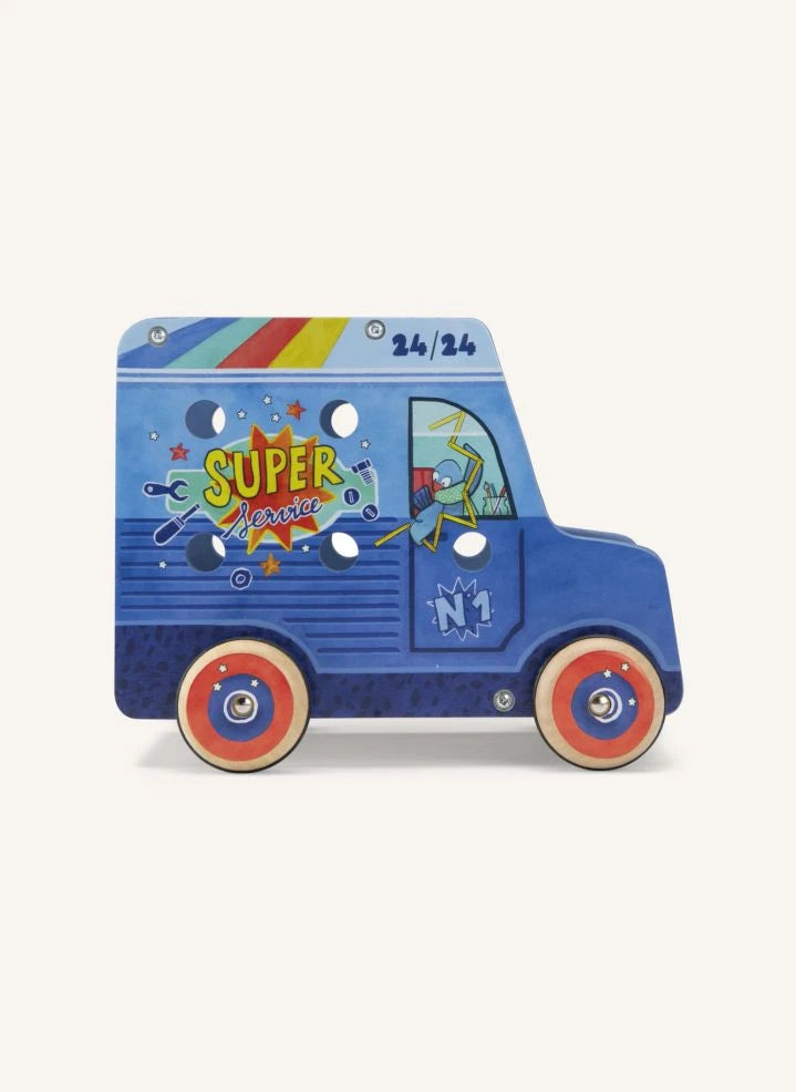 Moulin Roty - Furgon de Actividades - Puce & Pilou