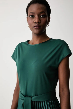 Weekend Max Mara Vestido Acampanado de Lyocell WKDGELA