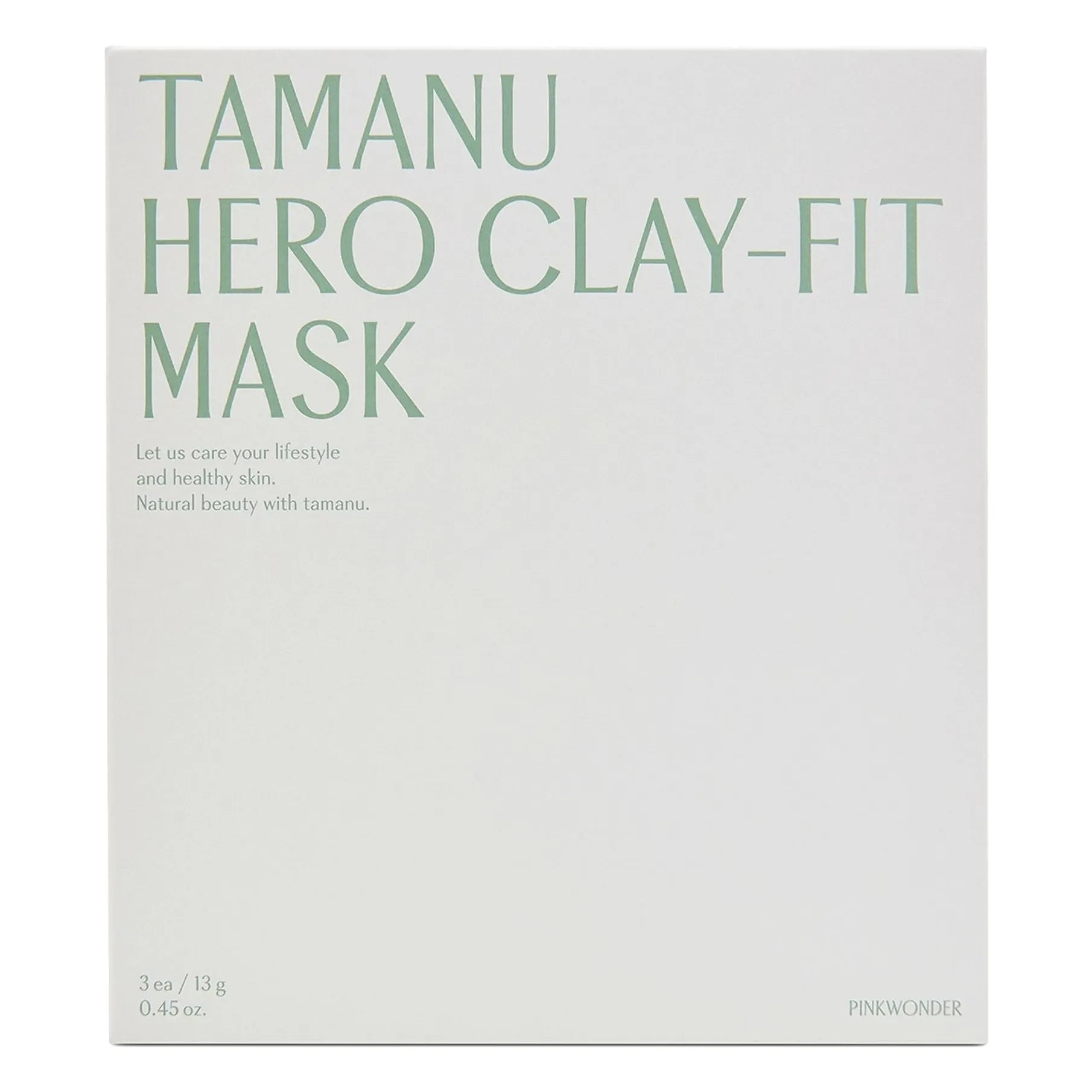 PINKWONDER - Mascarilla de Arcilla Tamanue Hero Fit - Set de 3