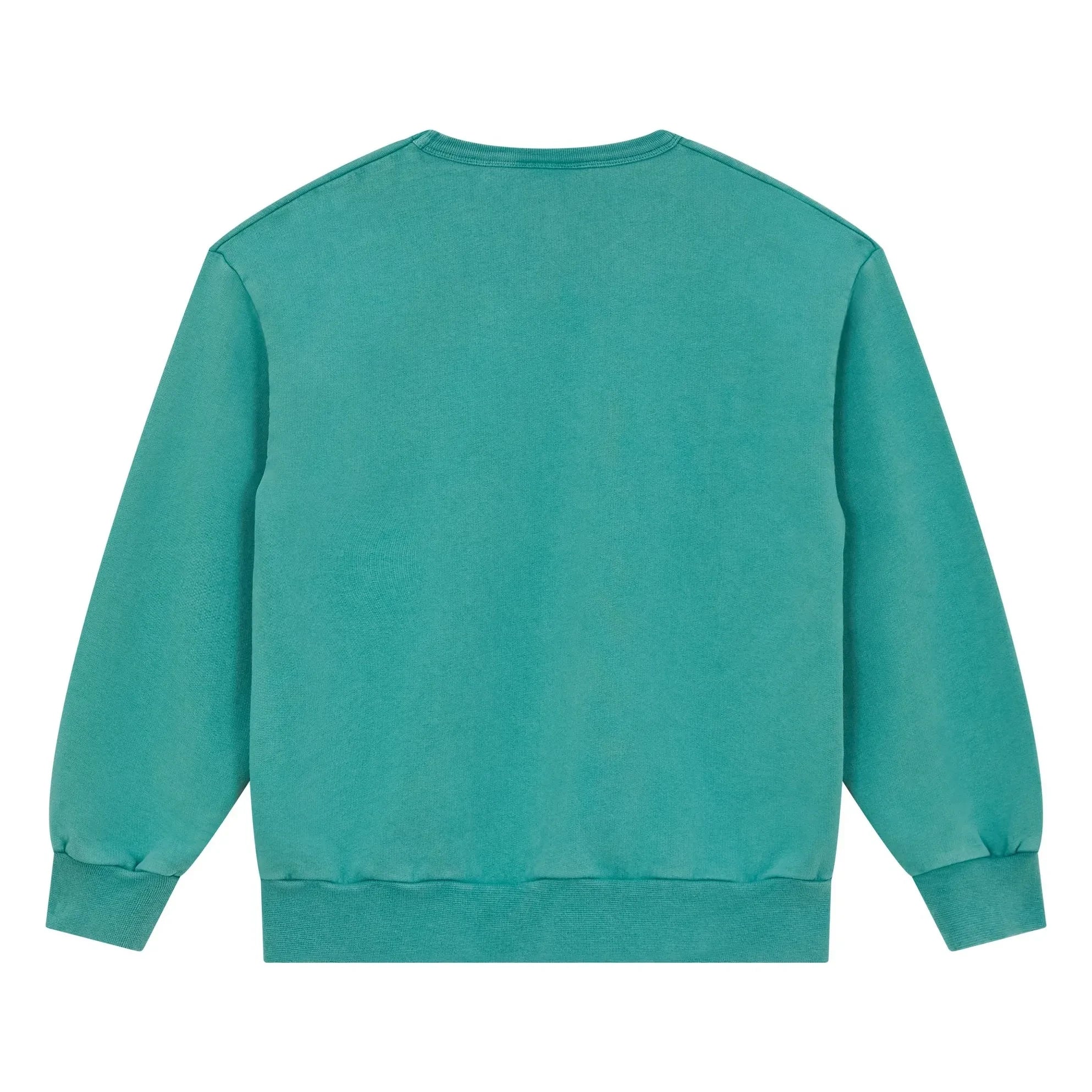 Hundred Pieces - Sudadera de algodón orgánico Ryde Wheelers | Verde esmeralda