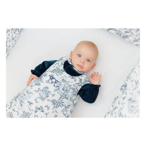 Tartine et Chocolat - Saco de dormir Toile de Jouy | Azul marino