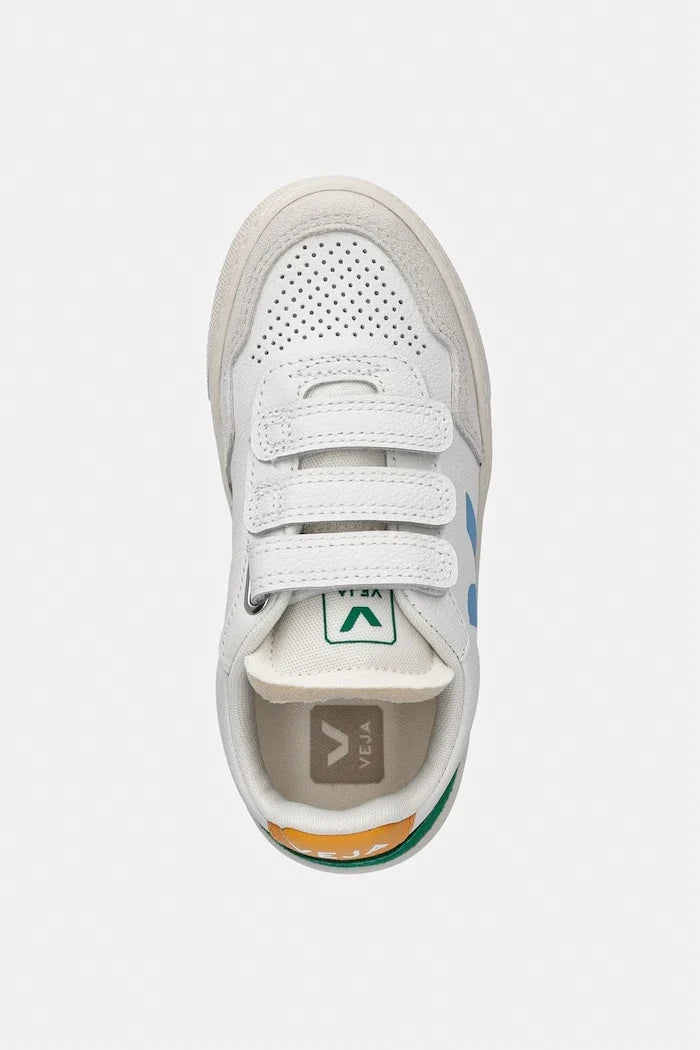 Zapatillas deportivas de piel Veja Small V-90 para niños