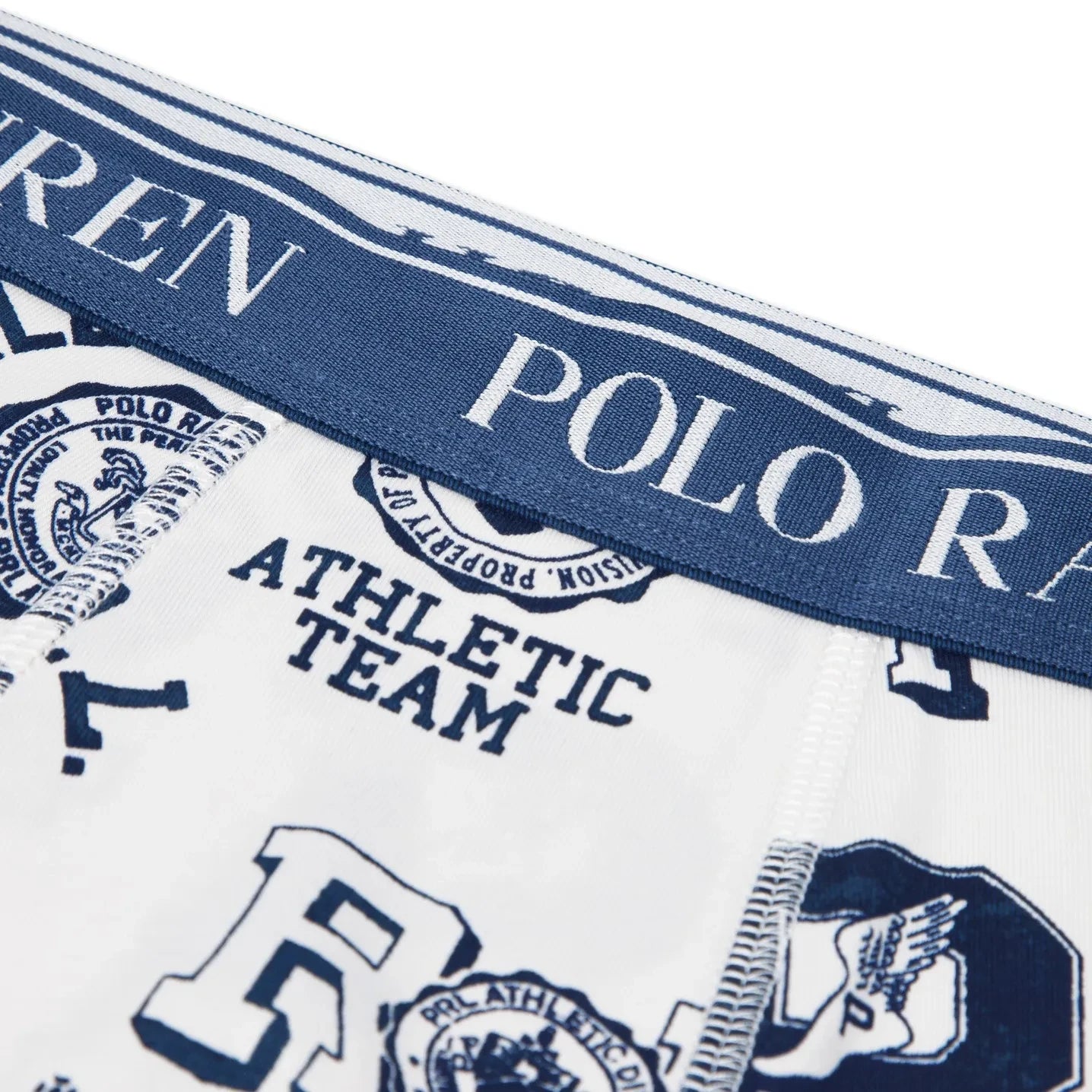 Ralph Lauren - 3’lü Polo Ralph Lauren Boxer Şort Seti | Beyaz