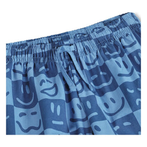 Molo - Lexi Damier Pijama corto de algodón orgánico | Azul