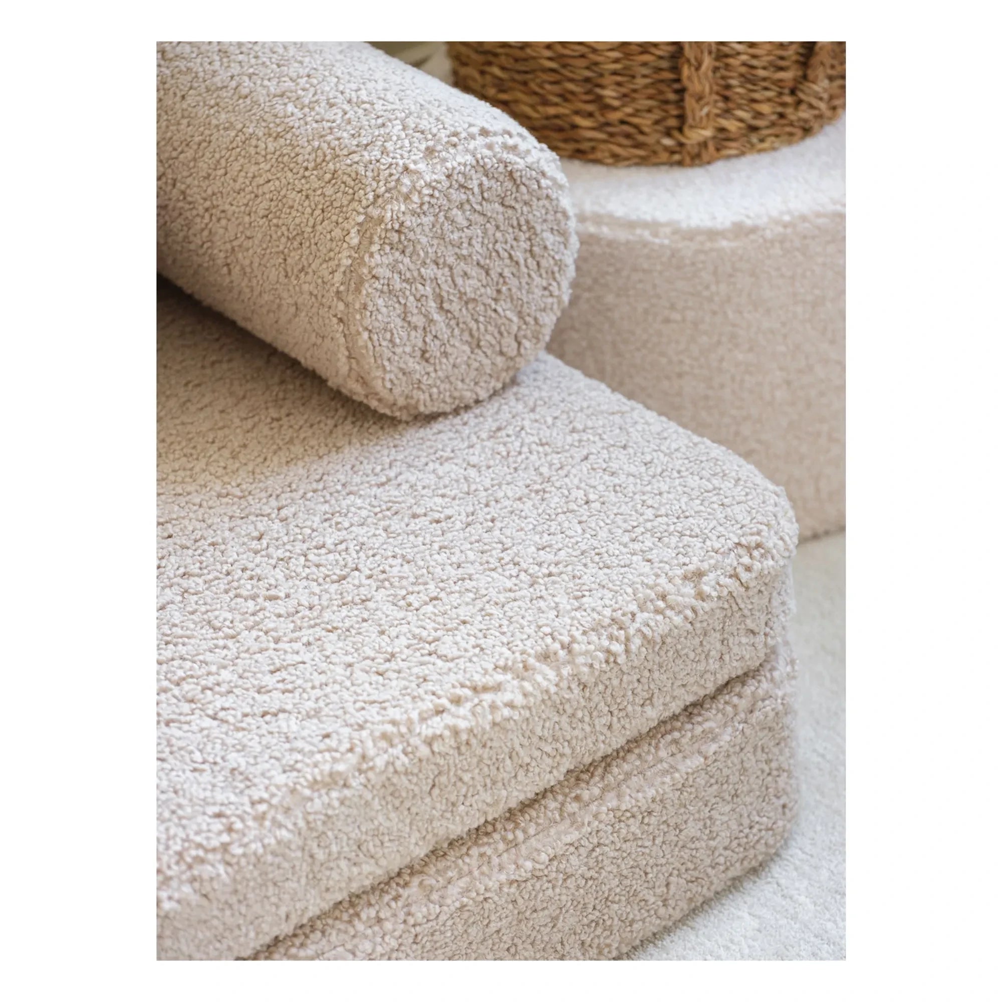 Wigiwama - Sofá modular de peluche | Beige