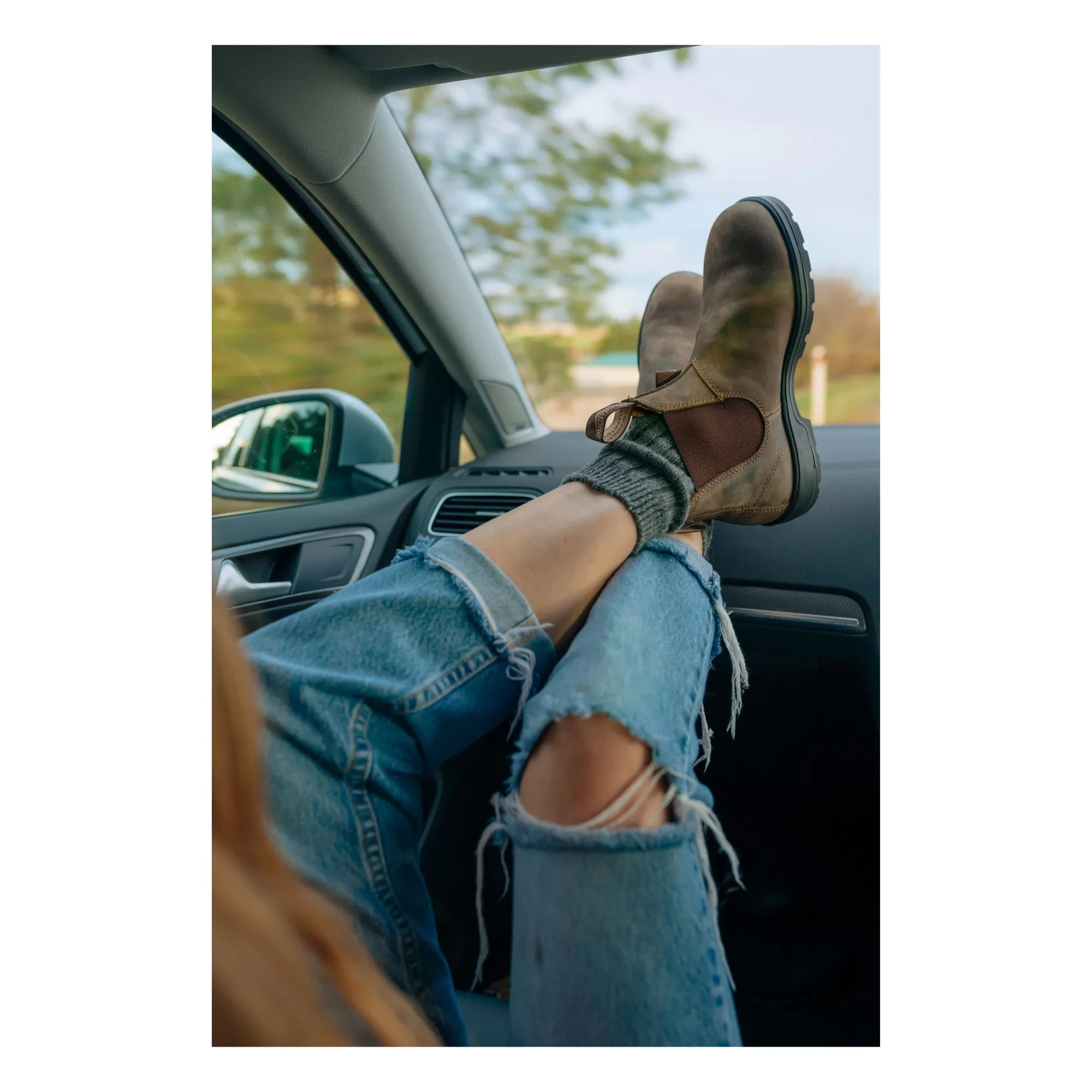 Blundstone - Botines Chelsea clásicos de nubuck - Colección para adultos | Marrón