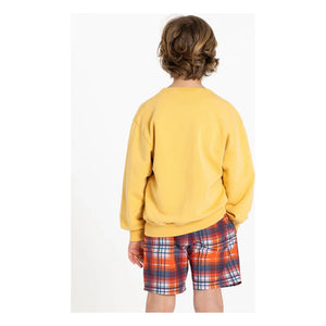 Hundred Pieces - Sudadera de algodón orgánico Ryde Wax | Mostaza