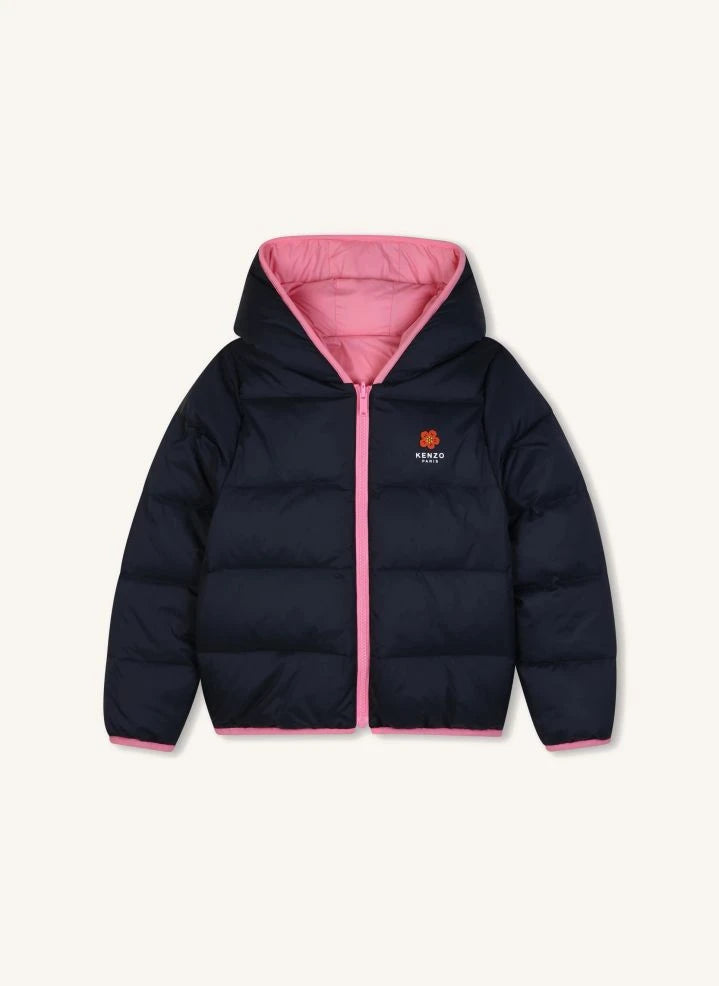 Kenzo - Flower Chaqueta reversible de plumón de ganso | Candy pink