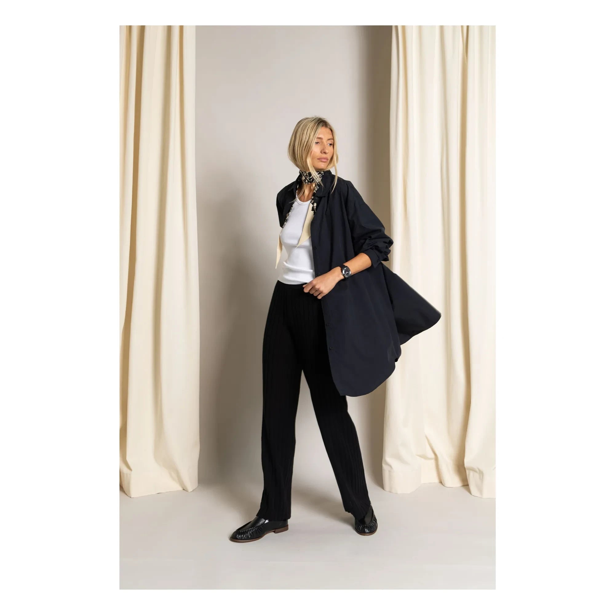 Smallable Mujer - Vestido camisa Lydie | Negro