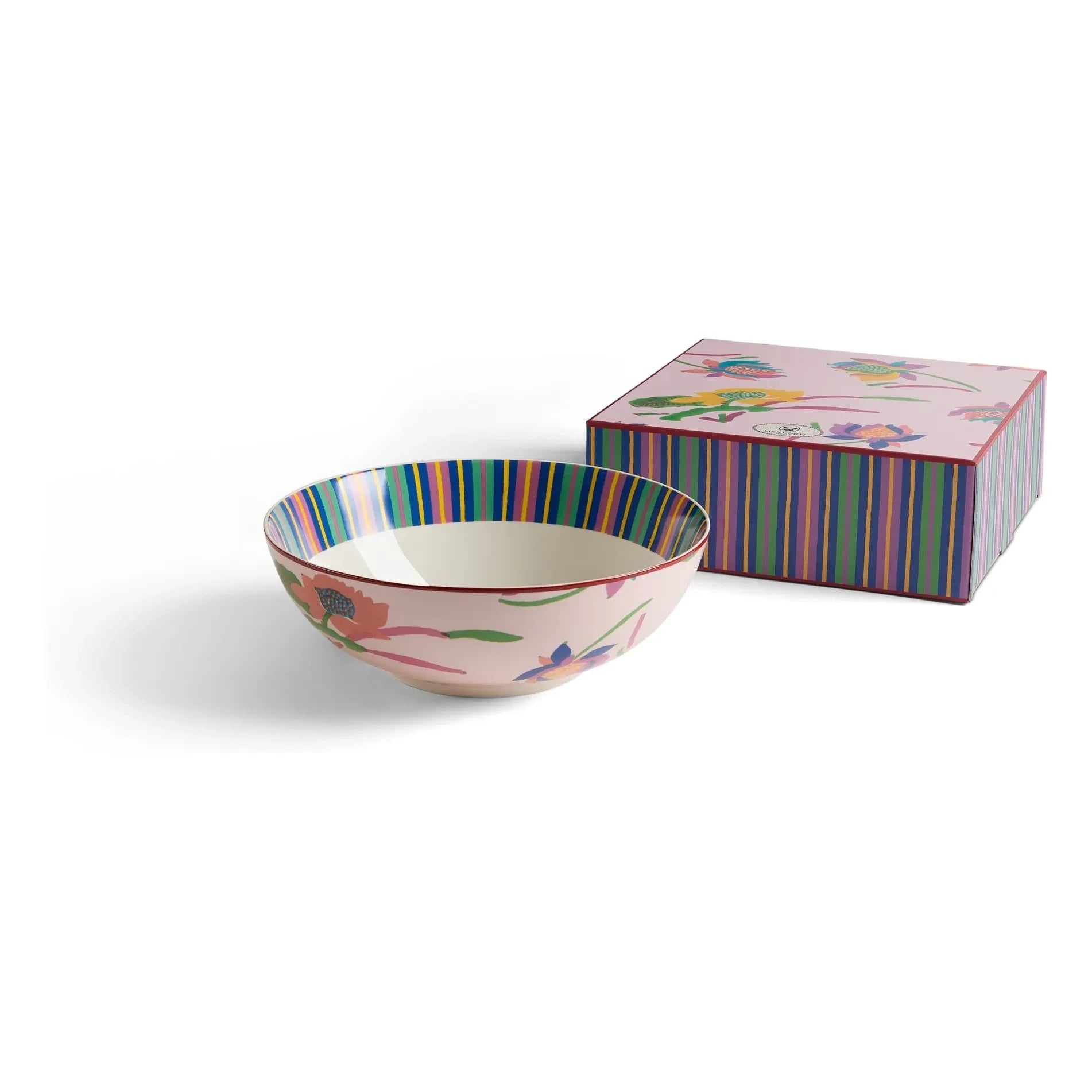 Lisa Corti - Ensaladera de porcelana japonesa | Rosa