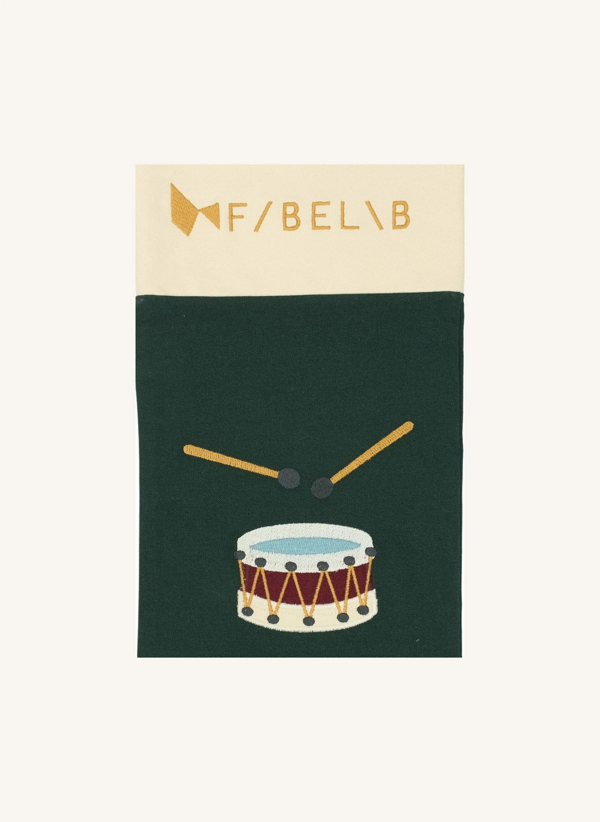 Fabelab - Christmas Çorap Davul | Koyu yeşil