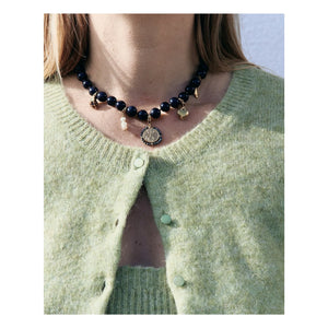 Collar de tostadas francesas Palas | Azul negro
