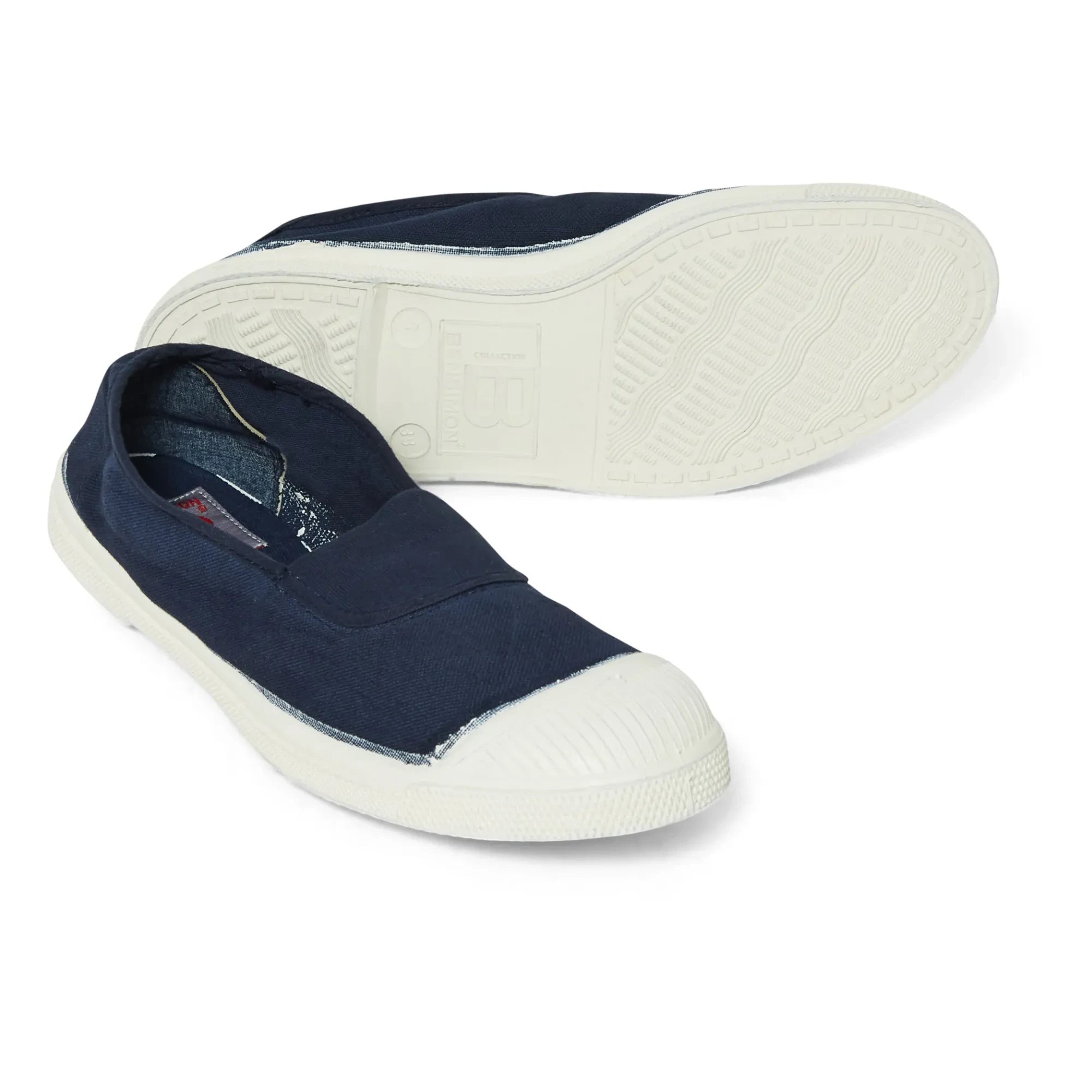 Bensimon - Zapatillas deportivas veganas flexibles | Azul marino