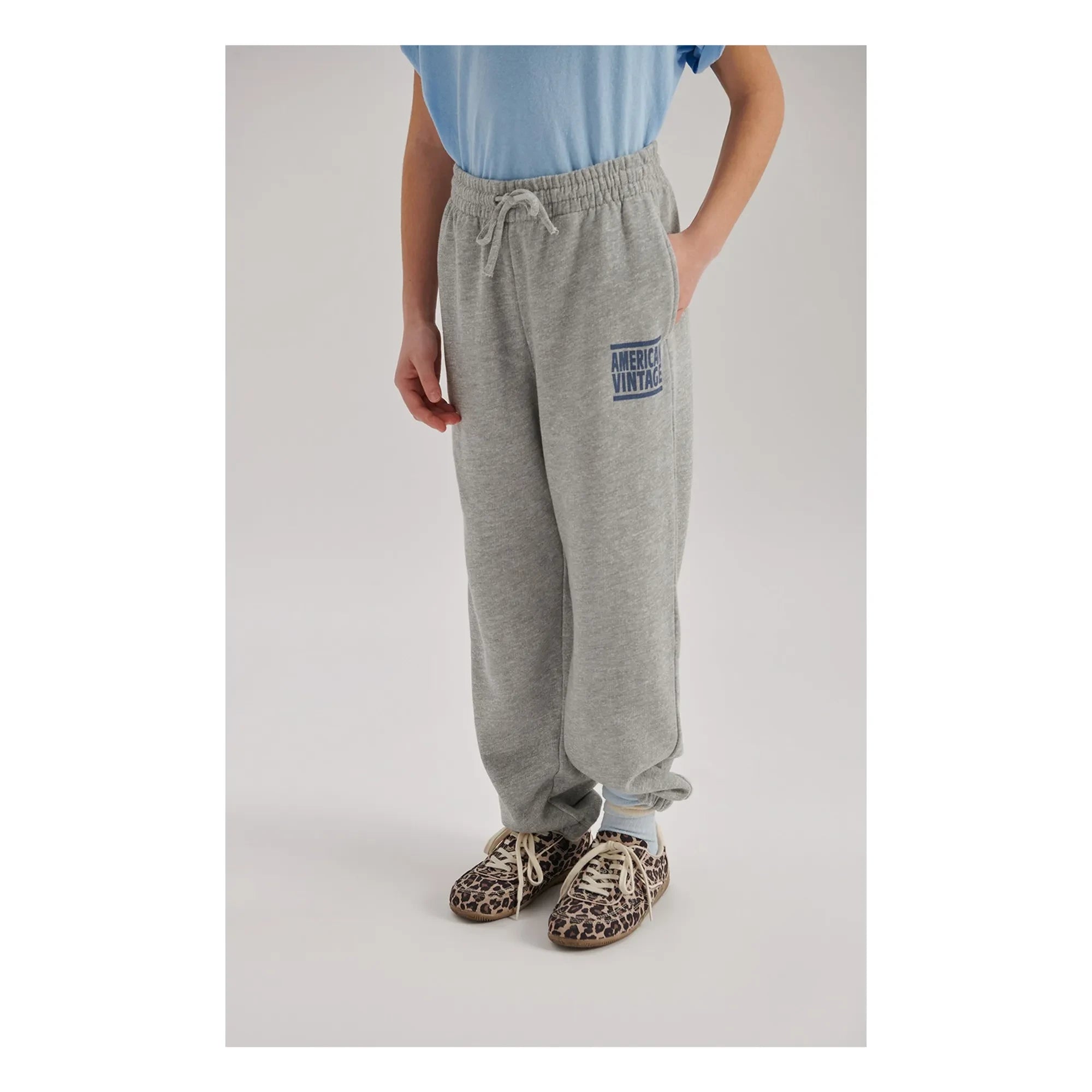 American Vintage - Jogger Zofbay | Gris jaspeado
