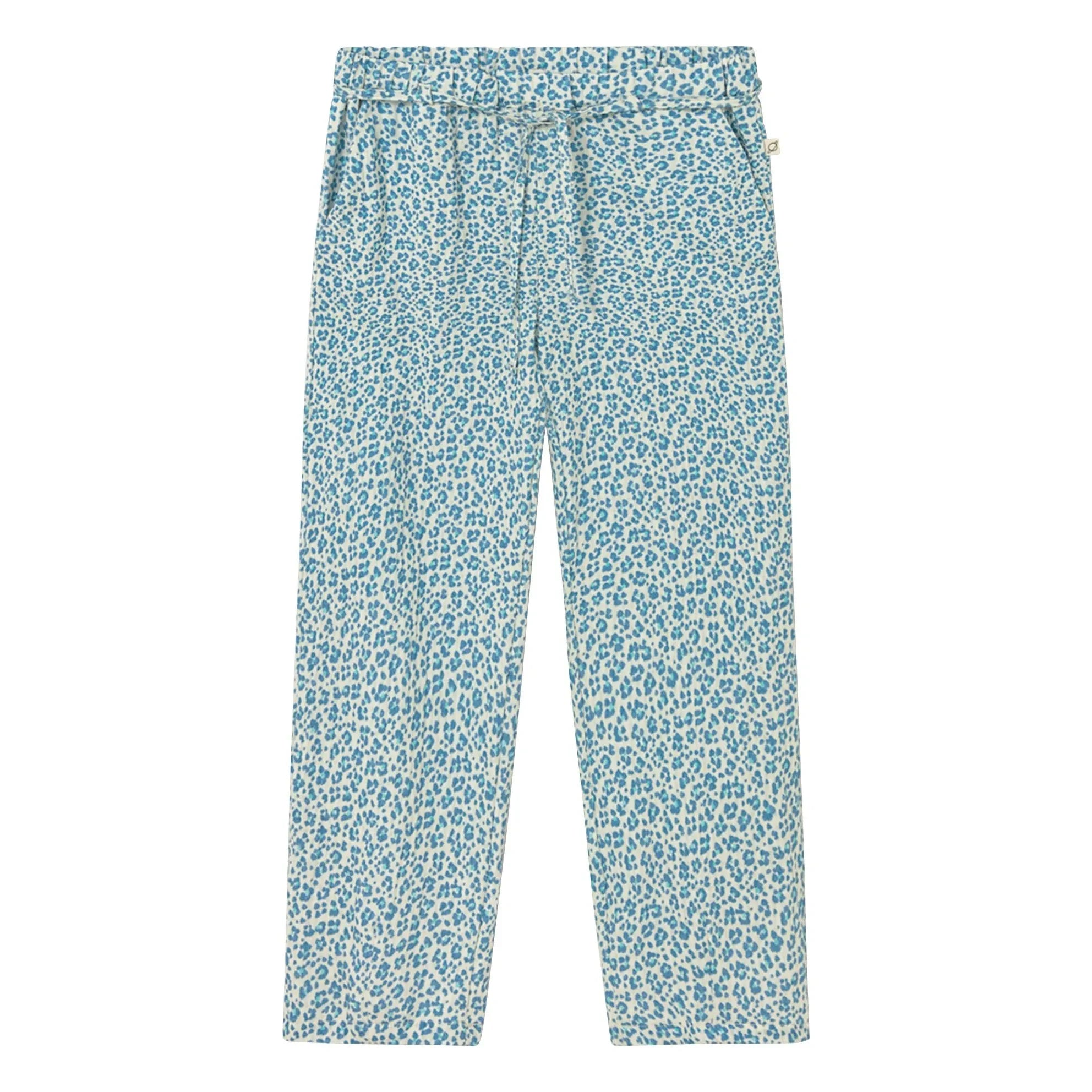 Cozmo - Pantalones Bella Leopardo | Turquesa