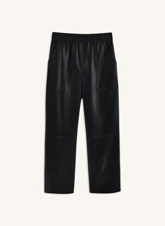 Anine Bing - Pantalones de Cuero Billy | Negro