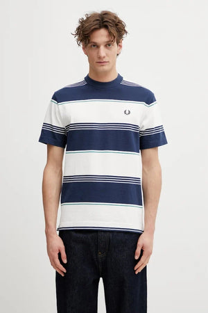Camiseta de algodón Fred Perry