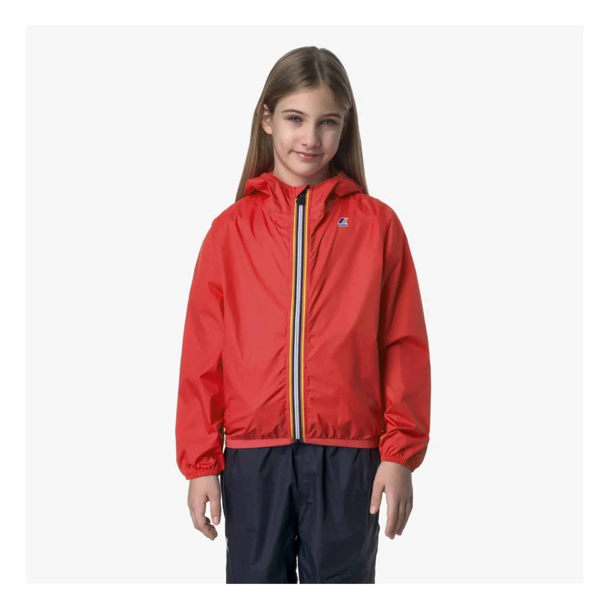 K-way - Cortavientos impermeable Le Vrai 4.0 Claude | Rojo
