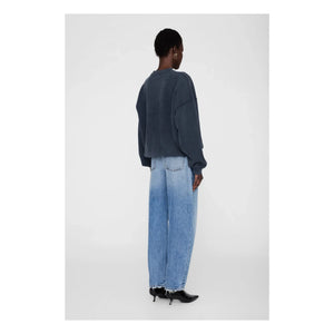 Anine Bing - Sudadera Harvey Snake | Negro