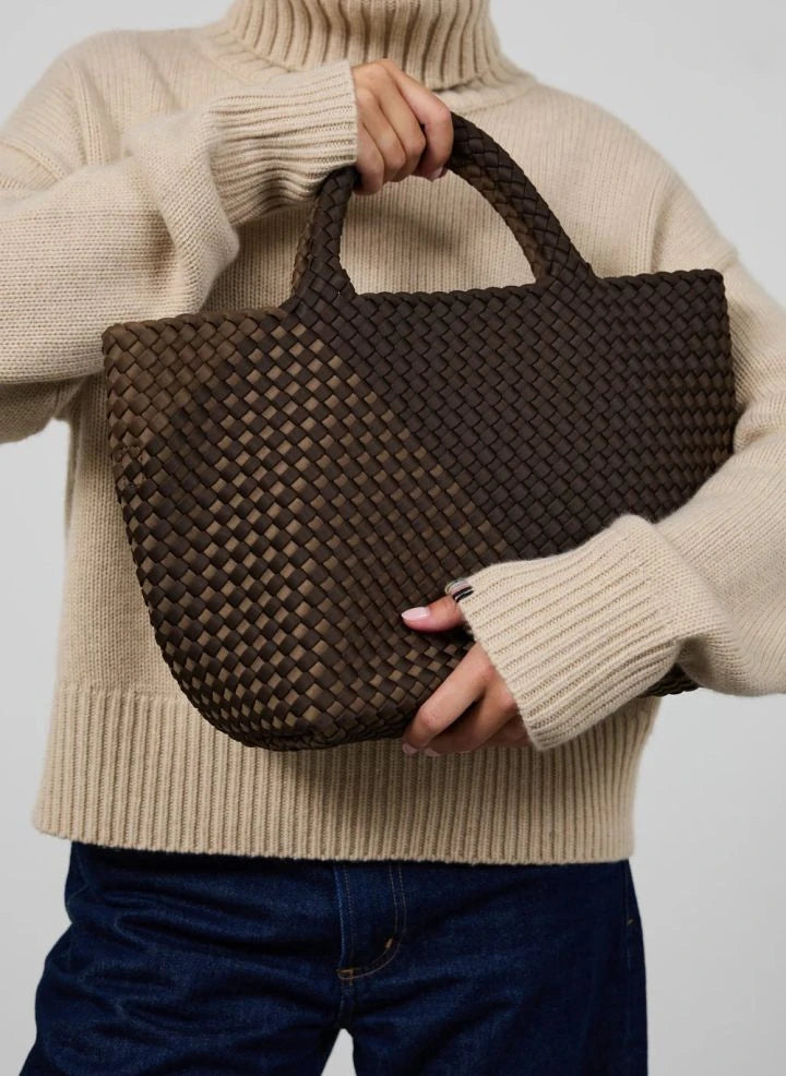 Marrea - Bolso mediano Marrea Espresso x Coco | Marrón oscuro