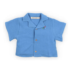 the new society - Camisa Balsam | Azul aciano