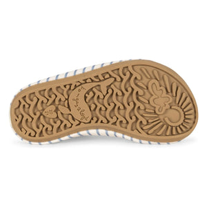 Konges Sløjd - Zapatillas de agua de rayas Aster Fibras recicladas | Beige
