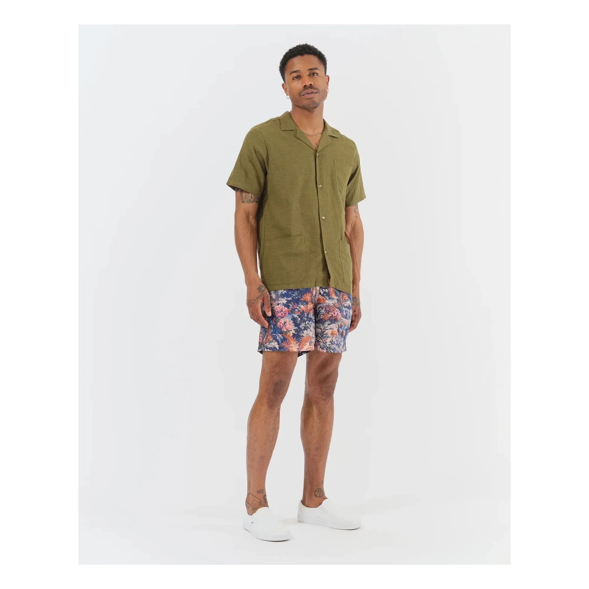 Bañador - Pantalón corto de baño Forest | Azul oscuro