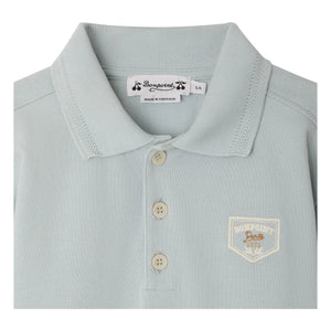 Bonpoint - Polo de algodón orgánico Lorris | Azul claro