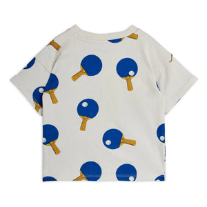Mini Rodini - Camiseta de tenis de mesa de algodón orgánico | Gris
