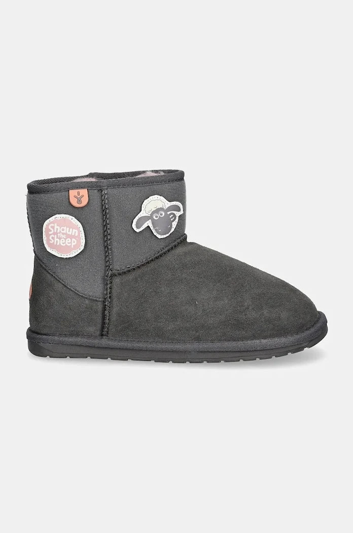 Zapatos de juego de ante para niños Emu Australia Shaun the Sheep