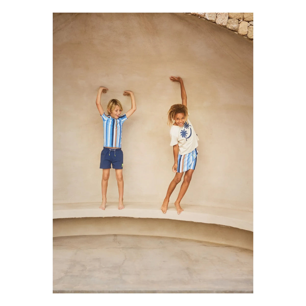 Molo - Camiseta Rame Palm Smile | Crudo