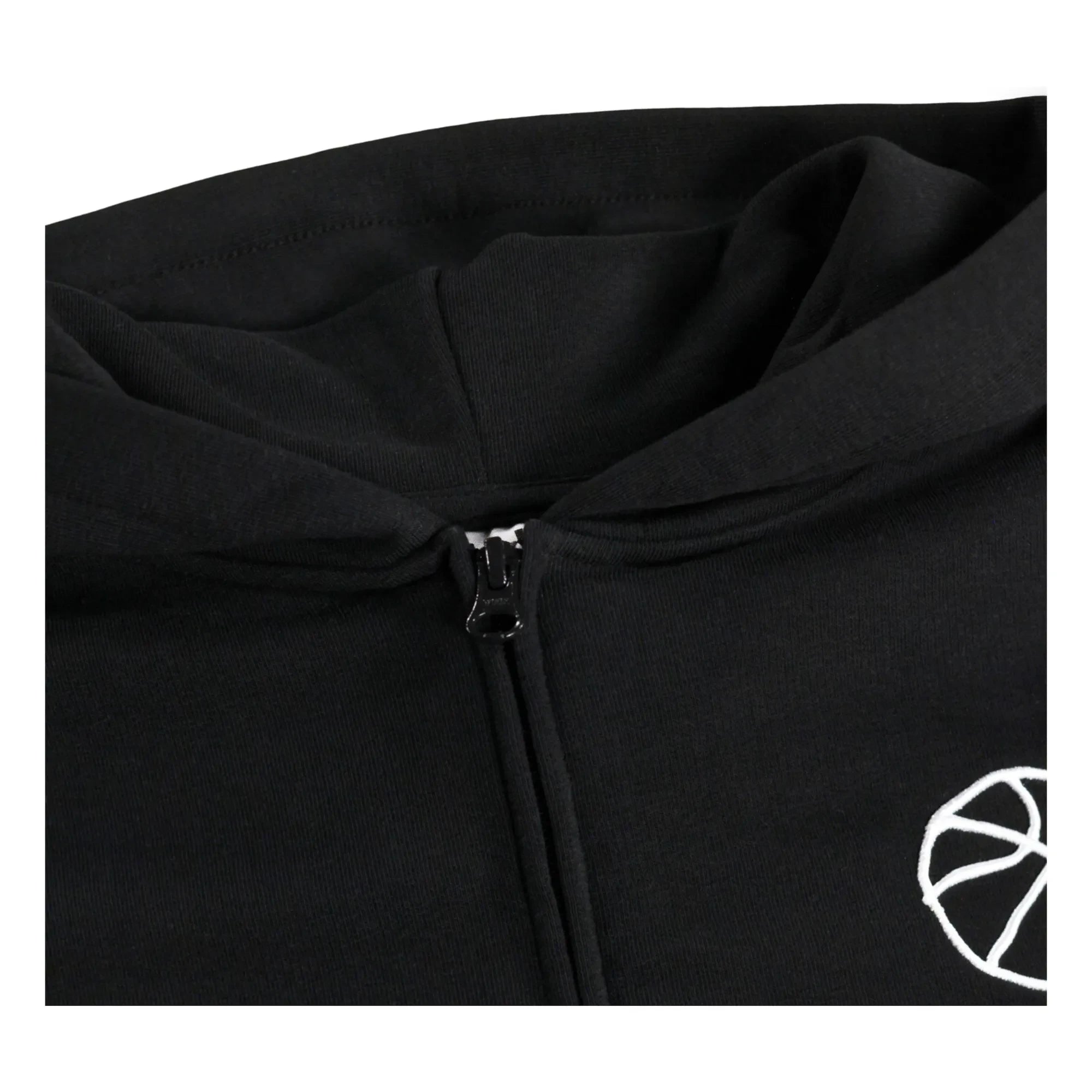 Molo - Sudadera con cremallera Marley Baloncesto | Negro