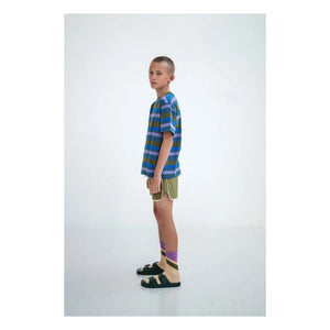 Repose AMS - Pantalón corto jogger de toalla de algodón orgánico | Caqui
