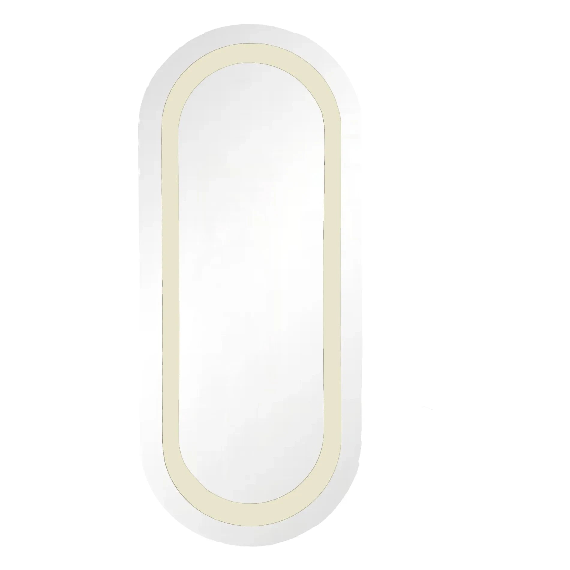 Gabrielle Paris - Espejo de madera pulida Victor | Crema