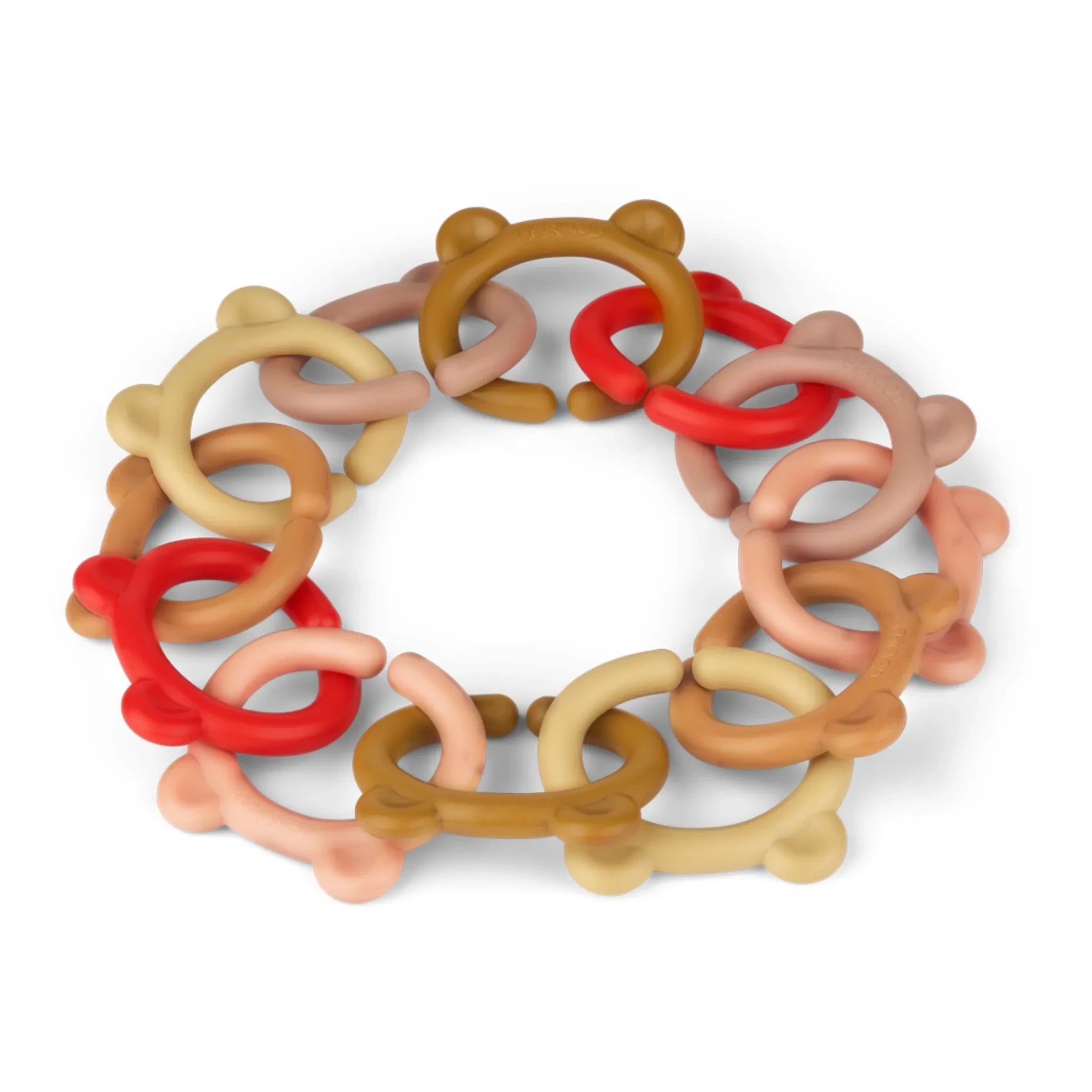 Liewood - Ganchos Multiusos Benedict - Set de 12 | Rosa