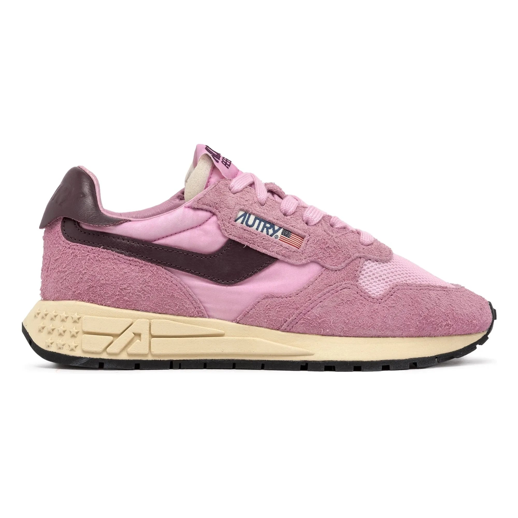 Autry - Zapatillas bajas Reelwind de ante | Rosa