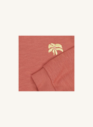 Tumble N'Dry - Cherise Sudadera de Algodón Orgánico | Rosa Empolvado