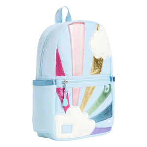 State Bags - Mini Kane Mochila Arcoíris | Azul claro